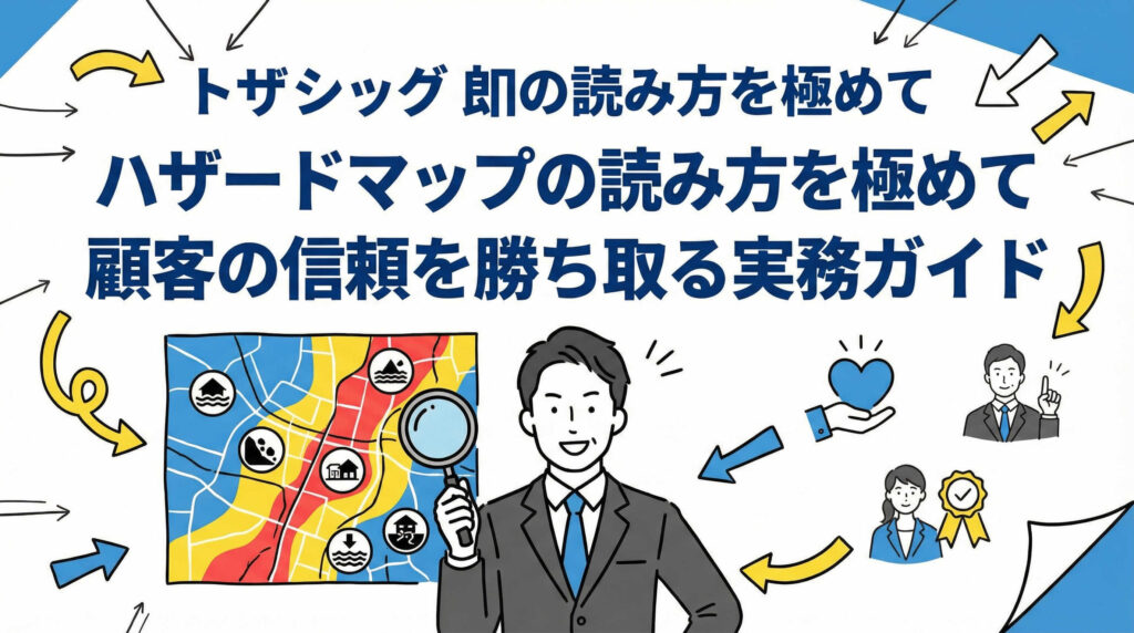 ハザードマップの読み方を極めて土地選びで顧客の信頼を勝ち取る実務ガイド